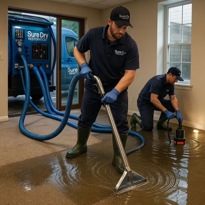 Water Extraction and Removal process in Northport, AL